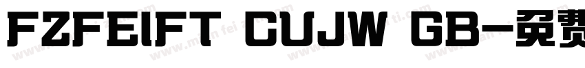 FZFEIFT CUJW GB字体转换